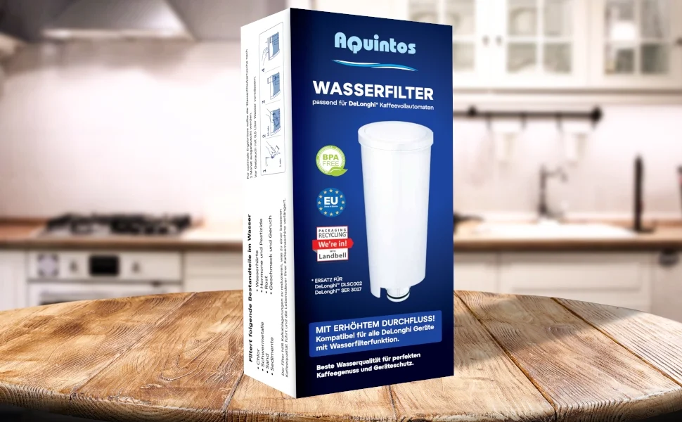 Wasserfilter Ersatz f r DeLonghi Wasserfilter DLSC002 SER3017